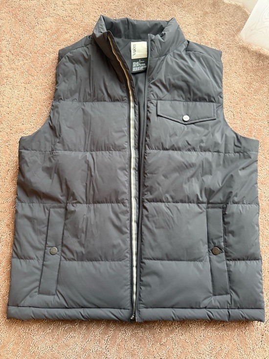 Vuori Other - Vuori Men's Echo Quilted Charcoal Vest